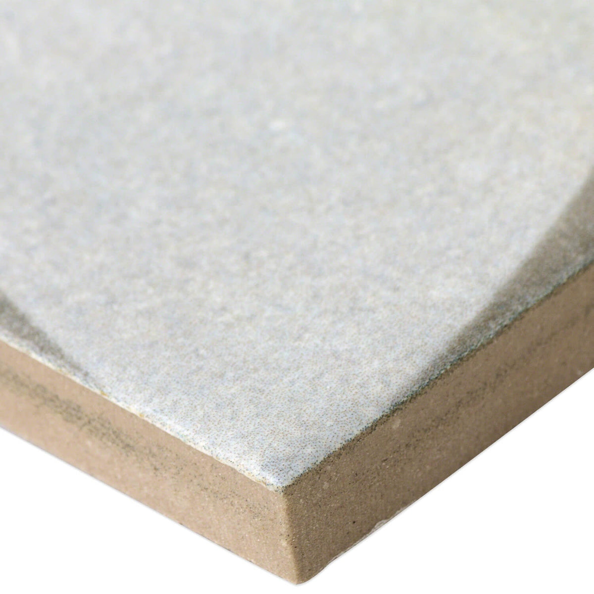 Bella Saatchi Gray 9x9 Matte Porcelain Tile - Encaustic Look