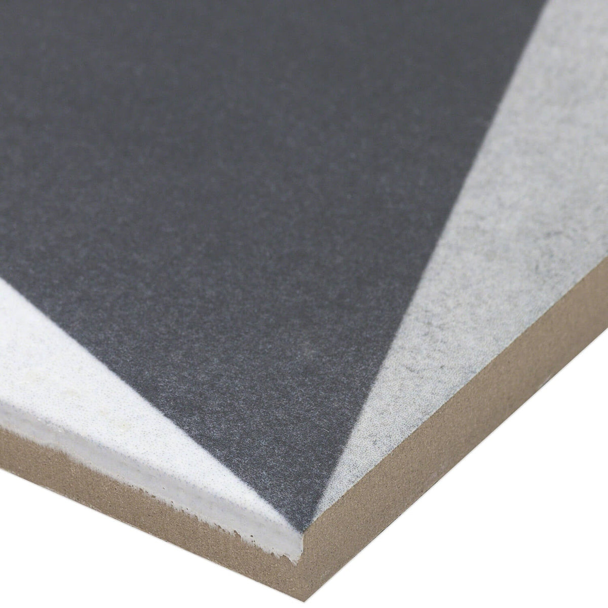 Cascais Block Gray 9x9 Matte Porcelain Tile by Lux Tile