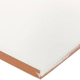 Vector Hueso White 4x8 Polished Ceramic Subway Tile