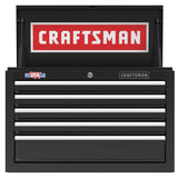 CRAFTSMAN S1000 Series 26-in W x 17.25-in H 5-Drawer Steel Tool Chest, Black