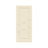 LIFEART CABINETRY Oxford Assembled 15 in. x 42 in. x 12 in. Wall Cabinet with 1 Raised-Panel Door 3 Shelves in Creamy White