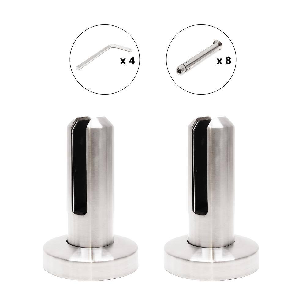 CREATIVE SURFACES 1.97 in. x 1.97 in. x 6.30 in. 2205 Stainless Steel Spigots