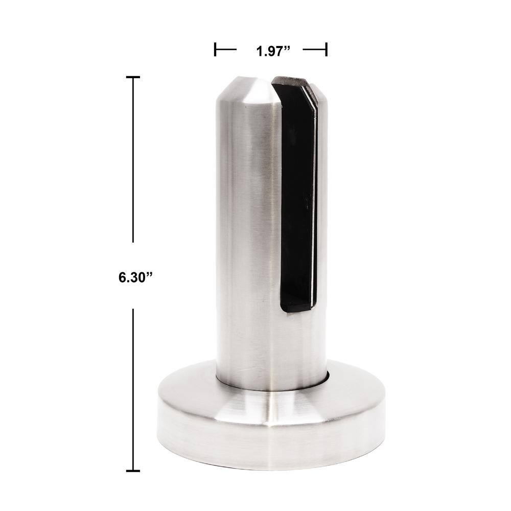 CREATIVE SURFACES 1.97 in. x 1.97 in. x 6.30 in. 2205 Stainless Steel Spigots
