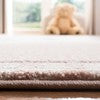 Safavieh Carousel Kids Peek-a-Boo 5 x 5 Pink/Gray Square Indoor Kids Area Rug