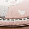 Safavieh Carousel Kids Stork 4 x 6 Pink/Ivory Indoor Kids Area Rug