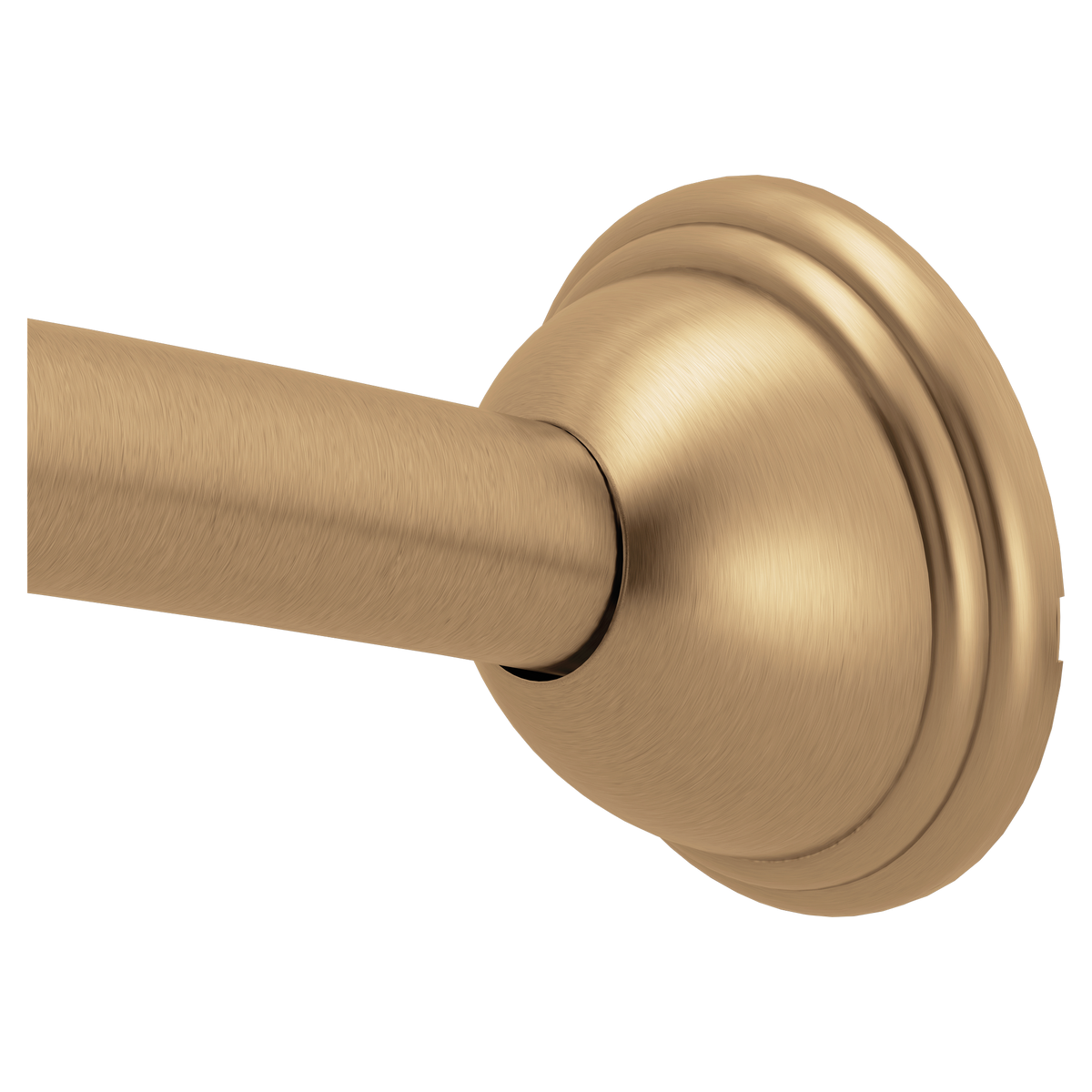 Moen 54 in. to 72 in. Adjustable Curved Shower Rod in Chrome