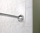 Moen 54 in. to 72 in. Adjustable Curved Shower Rod in Chrome