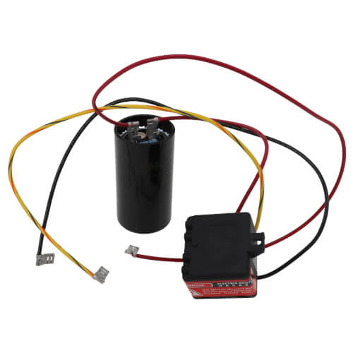 5-2-1 Compressor Saver CSRU1 capacitor - front view (Application: Air Conditioners; Product Type: Starter)
