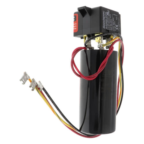 5-2-1 Compressor Saver CSRU2 capacitor - front view (Product Type: Starter)