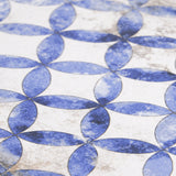 Lenox Charm Blue 8x8 Matte Porcelain Tile for Walls and Floors