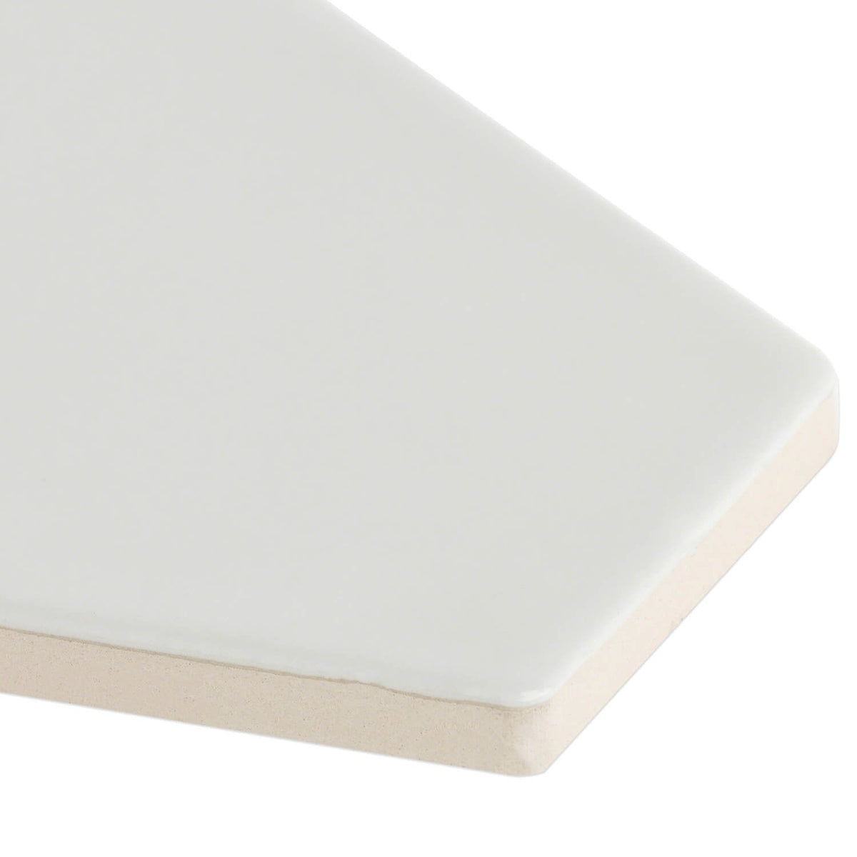 Manchester Dove Gray 4x8 Hexagon Glazed Ceramic Wall Tile