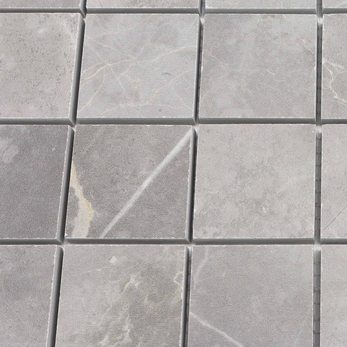 Tilebar Marble Tech Grigio Imperiale 2x2 Matte Porcelain Mosaic Tile