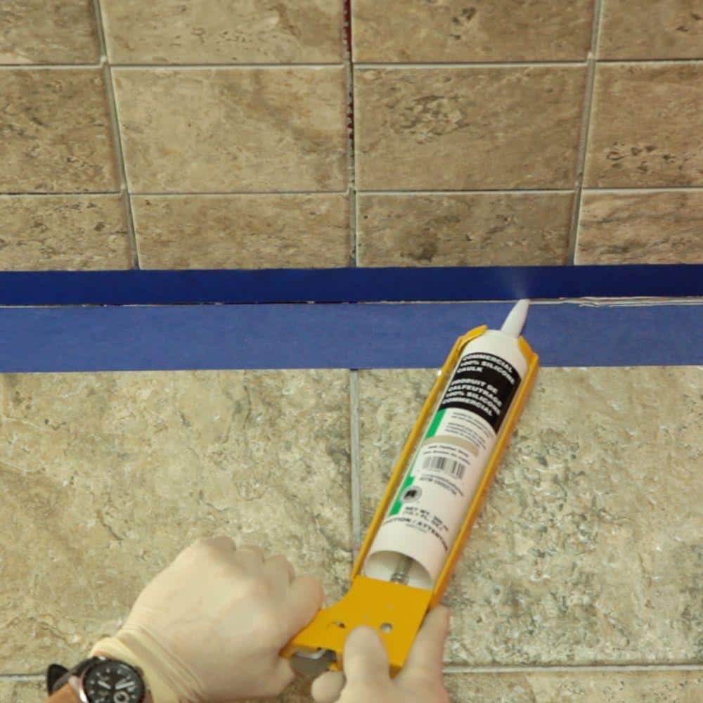 Custom Building Products Commercial #59 Saddle Brown 10.1 oz. Silicone Caulk