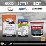 Custom Building Products Polyblend Plus #10 Antique White 10 lb. Unsanded Grout
