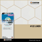 Custom Building Products Polyblend Plus #122 Linen 10 lb. Unsanded Grout