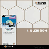 Custom Building Products Polyblend Plus #145 Light Smoke 10 lb. Unsanded Grout