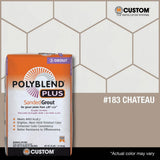 Custom Building Products Polyblend Plus #183 Chateau 25 lb. Sanded Grout