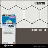 Custom Building Products Polyblend Plus #540 Truffle 10 lb. Unsanded Grout