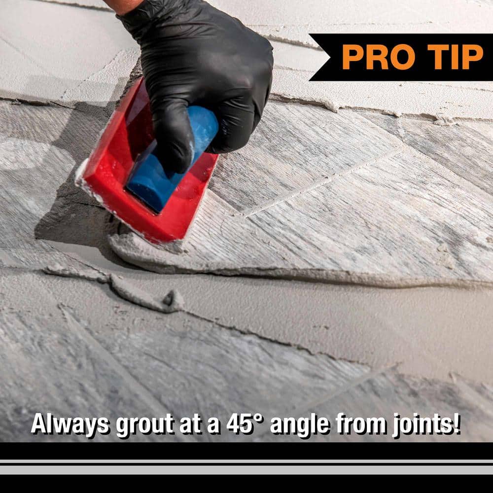 Custom Building Products Polyblend Plus #542 Graystone 25 lb. Sanded Grout