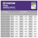 Custom Building Products Prism #105 Earth 17 lb. Ultimate Performance Grout