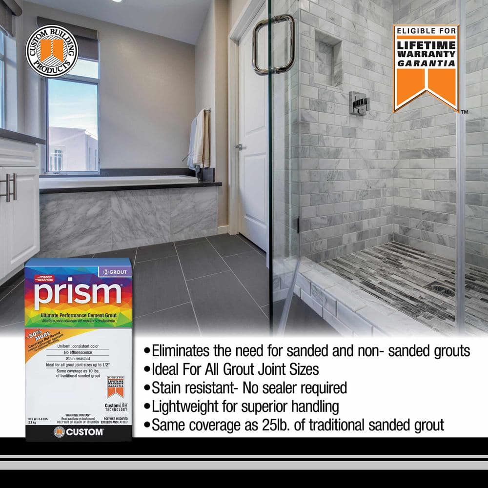 Custom Building Products Prism #380 Haystack 17 lb. Ultimate Performance Grout