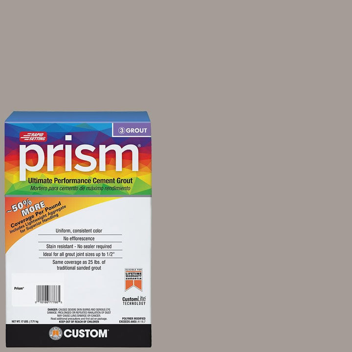 Custom Building Products Prism #542 Graystone 17 lb. Ultimate Performance Grout