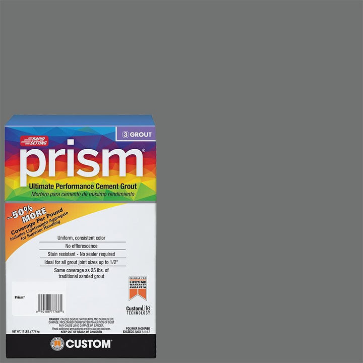 Custom Building Products Prism #644 Shadow 17 lb. Ultimate Performance Grout