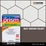 Custom Building Products Prism #647 Brown Velvet 17 lb. Ultimate Performance Grout