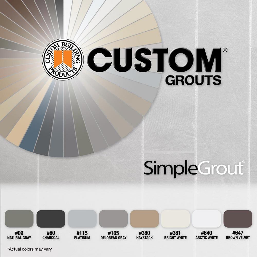 Custom Building Products SimpleGrout #09 Natural Gray 1 gal. Pre-Mixed Grout