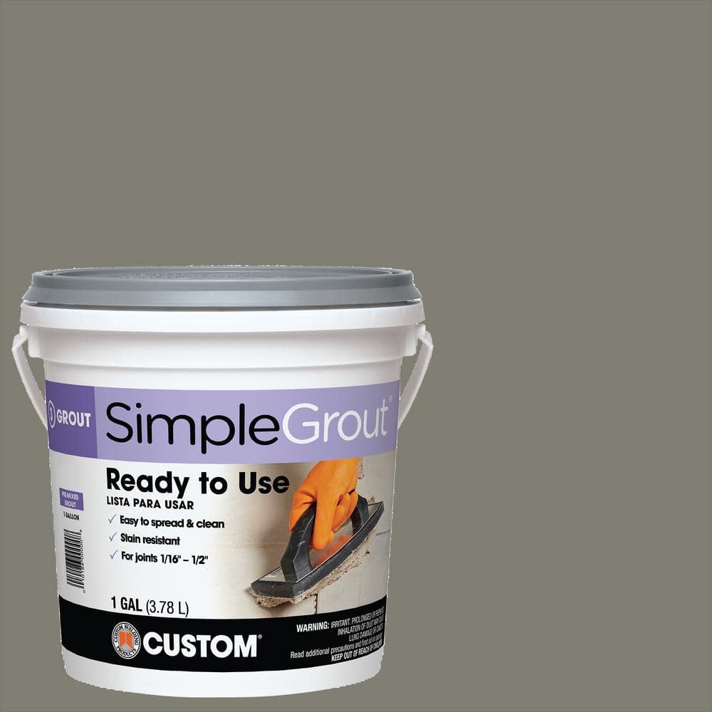 Custom Building Products SimpleGrout #09 Natural Gray 1 gal. Pre-Mixed Grout