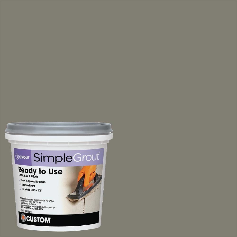 Custom Building Products SimpleGrout #09 Natural Gray 1 qt. Pre-Mixed Grout