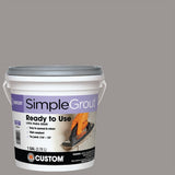 Custom Building Products SimpleGrout #165 Delorean Gray 1 gal. Pre-Mixed Grout