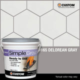 Custom Building Products SimpleGrout #165 Delorean Gray 1 qt. Premixed Grout