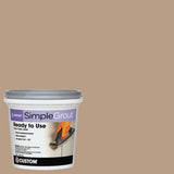 Custom Building Products SimpleGrout #380 Haystack 1 qt. Pre-Mixed Grout