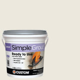 Custom Building Products SimpleGrout #381 Bright White 1 gal. Premixed Grout