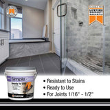 Custom Building Products SimpleGrout #60 Charcoal 1 gal. Pre-Mixed Grout