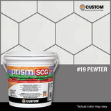 Custom Building Products Prism SCG #19 Pewter 1 gal. Ultimate Performance Pre-Mixed Single Component Grout