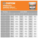 Custom Building Products Prism SCG #640 Arctic White 1 gal. Ultimate Performance Pre-Mixed Single Component Grout