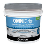 Custom Building Products OmniGrip 3.5 Gal. (14 qt.) Premium Lightweight Adhesive for Tile and Stone