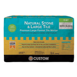 Custom Building Products Natural Stone and Large Tile 50 lb. White Premium Thinset Mortar
