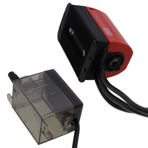DiversiTech CVMINI condensate pump - detail view (Voltage: 120v, 240v; Shutoff Head (ft.): 35')