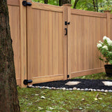 Barrette Outdoor Living Washington 6 ft. H x 6 ft. W Cypress Vinyl Privacy Fence Panel (Unassembled)