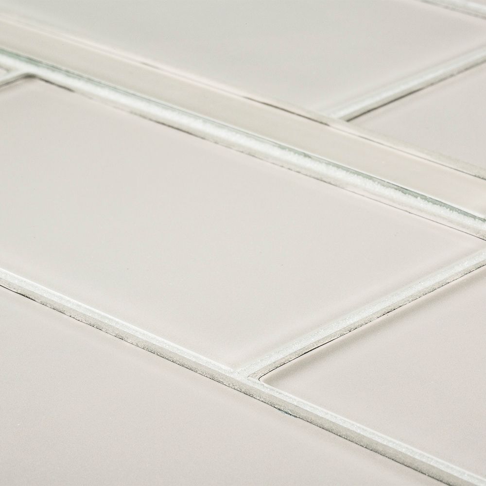 Jeffrey Court Morning Mist Blue 3 in. x 6 in. Glossy Glass Wall Tile (1 sq. ft./ pack)