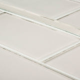 Jeffrey Court Morning Mist Blue 3 in. x 6 in. Glossy Glass Wall Tile (1 sq. ft./ pack)