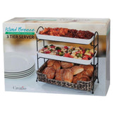 CreativeWare Entertainment Collection 'Island Breeze' 3-Tier Buffet Server