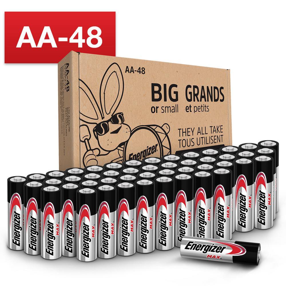 MAX Alkaline AA Battery (36-Pack) - Super Arbor