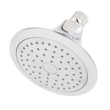 Forte 1-Spray 5.5 in. Single Wall Mount Fixed Rain Shower Head in Vibrant Brushed Nickel - Super Arbor