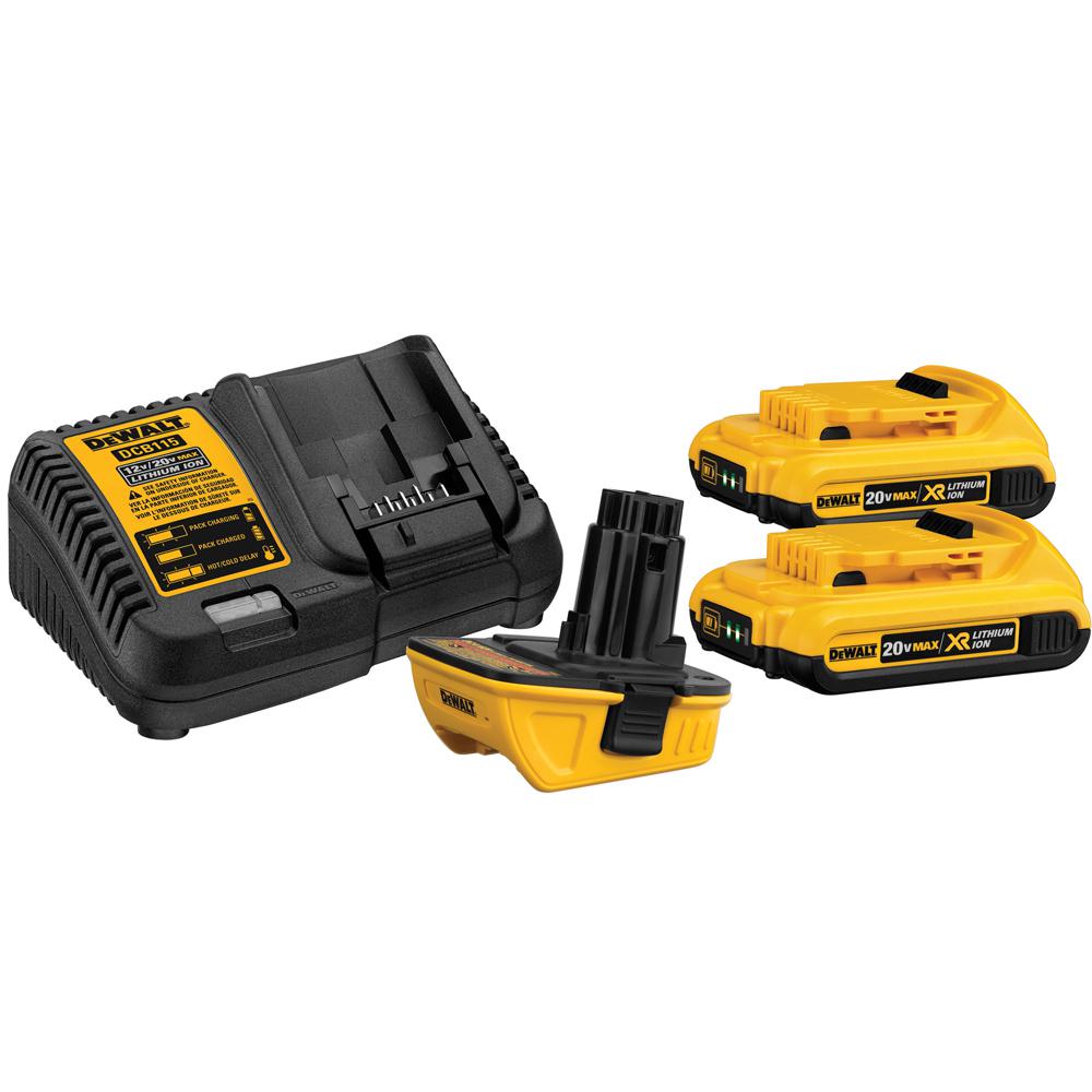 20-Volt MAX Lithium-Ion Cordless Reciprocating Saw With Bonus 18-Volt to 20-Volt Max Lithium-ion Battery Adapter Kit - Super Arbor