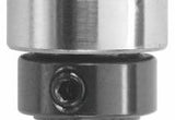 Bosch 1/2 In. x 1 In. Carbide-Tipped Double-Flute Top-Bearing Straight Trim Router Bit