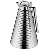 Glass Vacuum Copper Carafe in Chrome-Plated